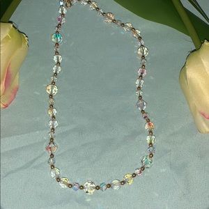 Vintage crystal necklace